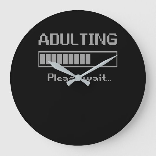 Volwassen 18e geboorte-cadeauideeën voor 18 jaar o grote klok (Voorkant)