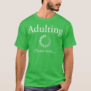 Volwassen 18e geboorte-cadeauideeën voor 18 jaar o t-shirt