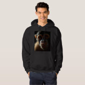 Volwassen aap hoodie (Voorkant volledig)
