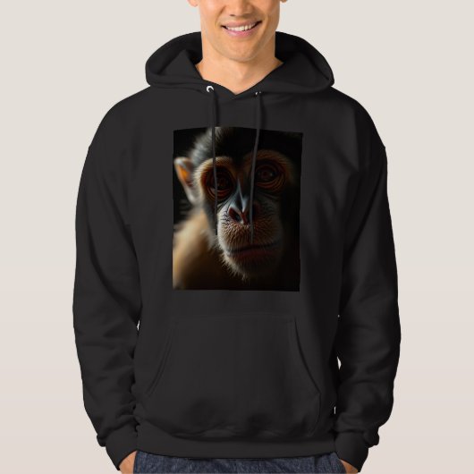 Volwassen aap hoodie (Voorkant)