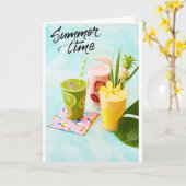 VOLWASSEN "AUGUSTUS VERJAARDAG" GENIETEN KAART (Gele Bloem)