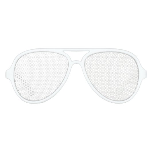 Volwassen Aviator Party Shades, aangepaste partij  Aviator Zonnebril (Voorkant)