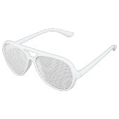 Volwassen Aviator Party Shades, aangepaste partij  Aviator Zonnebril (Gekanteld)