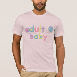 Volwassen Baby en ballon T-shirt