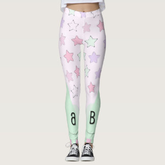 Volwassen Baby Star-Leggings / ABDL / Baby 4 Leven Leggings