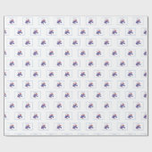 , volwassen Baptisme Dove Cadeaupapier (Vlak)