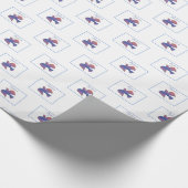 , volwassen Baptisme Dove Cadeaupapier (Hoek)