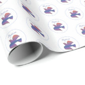 , volwassen Baptisme Dove Cadeaupapier (Rol Hoek)