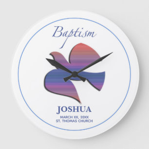 , volwassen Baptisme Dove Grote Klok