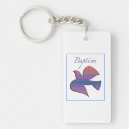 , volwassen Baptisme Dove Sleutelhanger