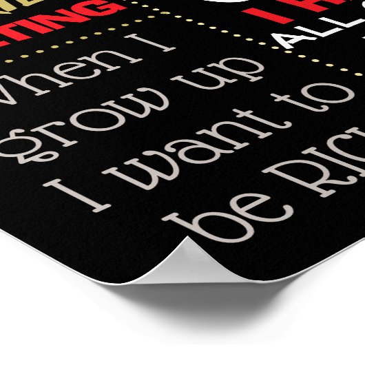 Volwassen cake smash Birthday-bord 30th Poster (Hoek)