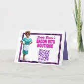 Volwassen cowboy en indiaan (grappig wenskaart) kaart (Achterkant)