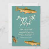 volwassen forel Gevist uitnodigingen voor een fees (Voorkant)