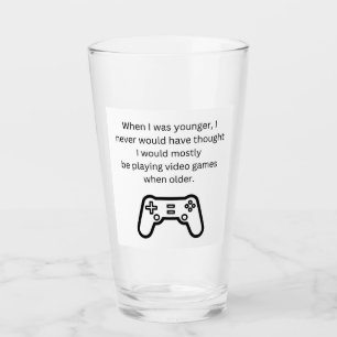 Volwassen Game Speler Grappige Gamer Pint Glas
