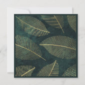 Volwassen gewricht dubbele verjaardag gala bedankkaart (Achterkant)