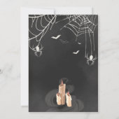  volwassen gotische Halloween verjaardagsfeest Kaart (Achterkant)