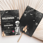  volwassen gotische Halloween verjaardagsfeest Kaart