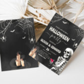  Volwassen Gotische Schedel Halloween Party Kaart
