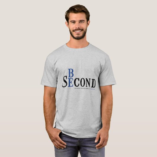 Volwassen grijs shirt (Voorkant volledig)