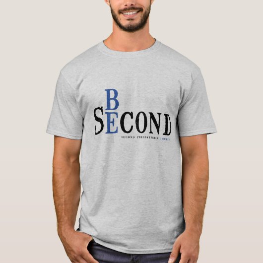 Volwassen grijs shirt (Voorkant)