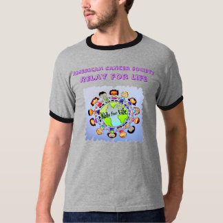Volwassen grijze ringer Kinder voor het leven T-shirt