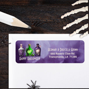 Volwassen Halloween Brews en Boos Cocktail Party Etiket