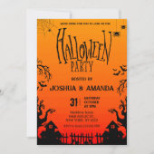 Volwassen Halloween feest Kaart (Voorkant)