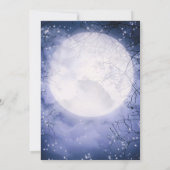 Volwassen Halloween Gothic Skull Party Kaart (Achterkant)