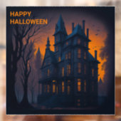 Volwassen Halloween Haunted Mansion Party Raamsticker (Vel 2)