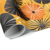 Volwassen Halloween inpakpapier Mid-Century Modern (Rol Hoek)