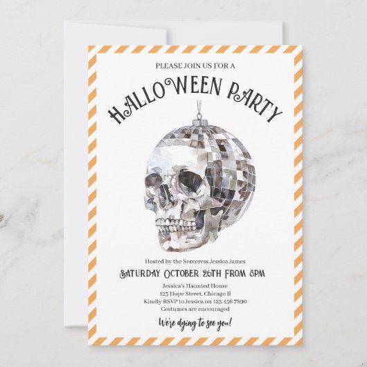 Volwassen Halloween Kostuum Party Gothic Disco Sku Kaart (Voorkant)