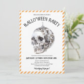 Volwassen Halloween Kostuum Party Gothic Disco Sku Kaart (Staand voorkant)