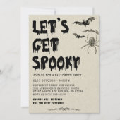  volwassen Halloween Kostuum Party Kaart (Voorkant)