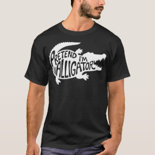 Volwassen Halloween-kostuums doen alsof ik een all T-shirt