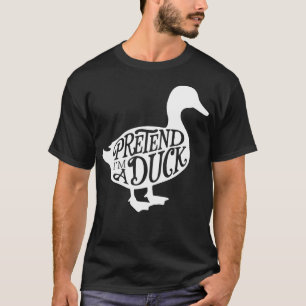 Volwassen Halloween-kostuums doen alsof ik een een T-shirt