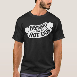 Volwassen Halloween-kostuums doen alsof ik een hot T-shirt