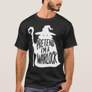 Volwassen Halloween-kostuums doen alsof ik een War T-shirt