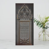 Volwassen Halloween Party Begraafplaats Tombstone Kaart (Staand voorkant)