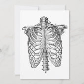 Volwassen Halloween Party  Ghost Skull Spider Kaart (Achterkant)