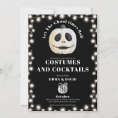 Volwassen Halloween Party Gothic Pumpkin String Li Kaart (Voorkant)