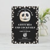 Volwassen Halloween Party Gothic Pumpkin String Li Kaart (Staand voorkant)