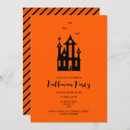 Volwassen Halloween Party Haunted House Zwart Sina Kaart