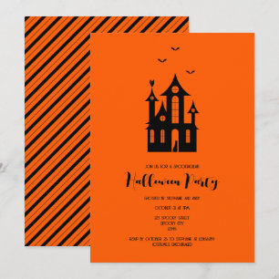 Volwassen Halloween Party Haunted House Zwart Sina Kaart