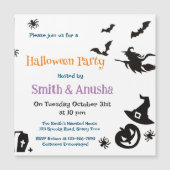 Volwassen Halloween Party Magnetische Uitnodiging (Voorkant)