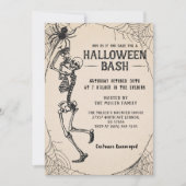 Volwassen Halloween Party  Skelet Cocktails Kaart (Voorkant)