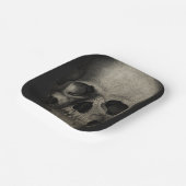 Volwassen Halloween Party Skulkl Papieren Bordje (Gebogen)