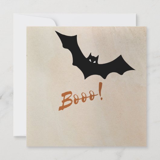 Volwassen Halloween Party Spooky Cemetery Kaart (Achterkant)