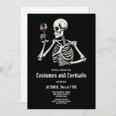 Volwassen Halloween Party Uitnodiging Sjabloon (Voorkant / Achterkant)