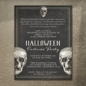 Volwassen Halloween  Skull Party Flyer
