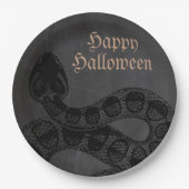 Volwassen Halloween Slang Papieren Bordje (Voorkant)